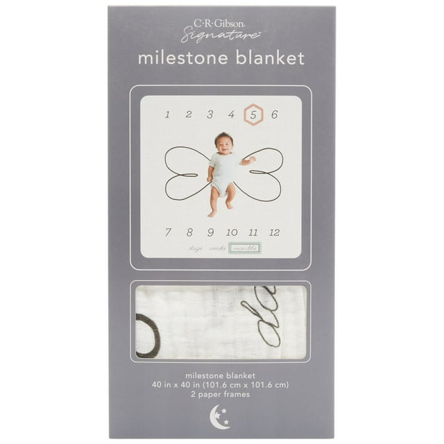 Lang Companies, Hello Baby Milestone Blanket