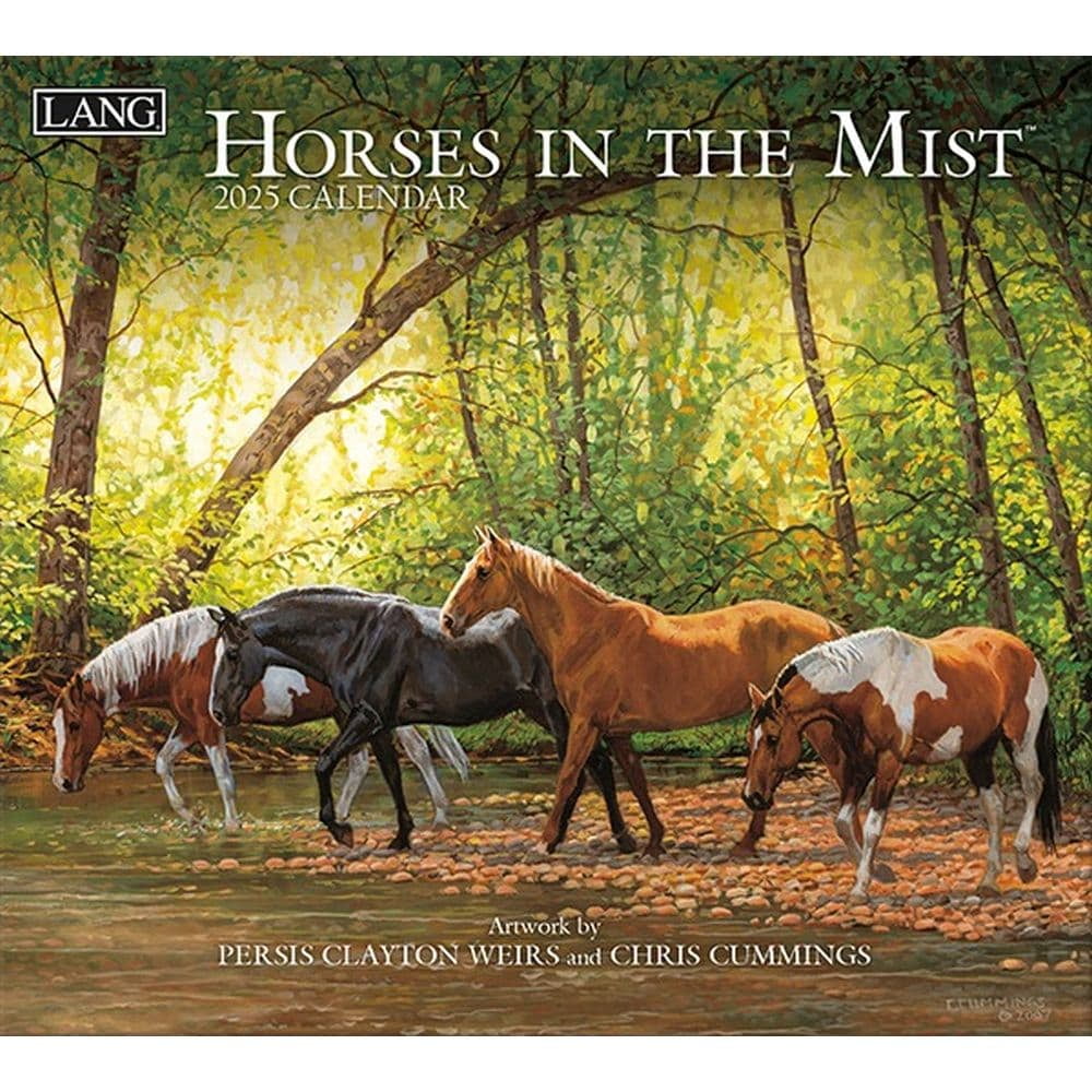 Lang Companies, Horses in the Mist by Persis Clayton Weirs and Chris