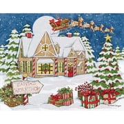Lang Brands, Santas Workshop Greeting Card