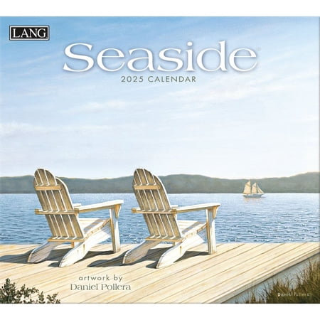 Lang Companies, Seaside by Daniel Pollera 2025 Wall Calendar