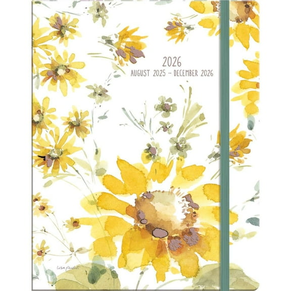 Lang Brands, LLC, Watercolor Wonder Monthly 2026 Pocket Planner, 4.25'' X 5.5'', 17-Month Calendar with Stapled Binding