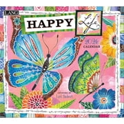 Lang, Happy Life 2026 Wall Calendar by Lori Siebert, 13.4 X 12, 12-Month Calendar with Stapled Binding