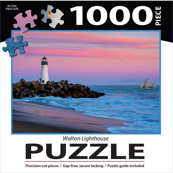 Walton Lighthouse, Santa Cruz Ca, 1000 Piece Puzzle