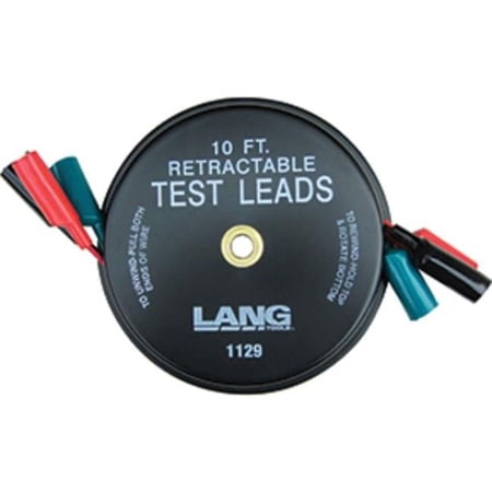 Lang LNG-1129 3 Leads x 10 ft. Retractable Test Leads