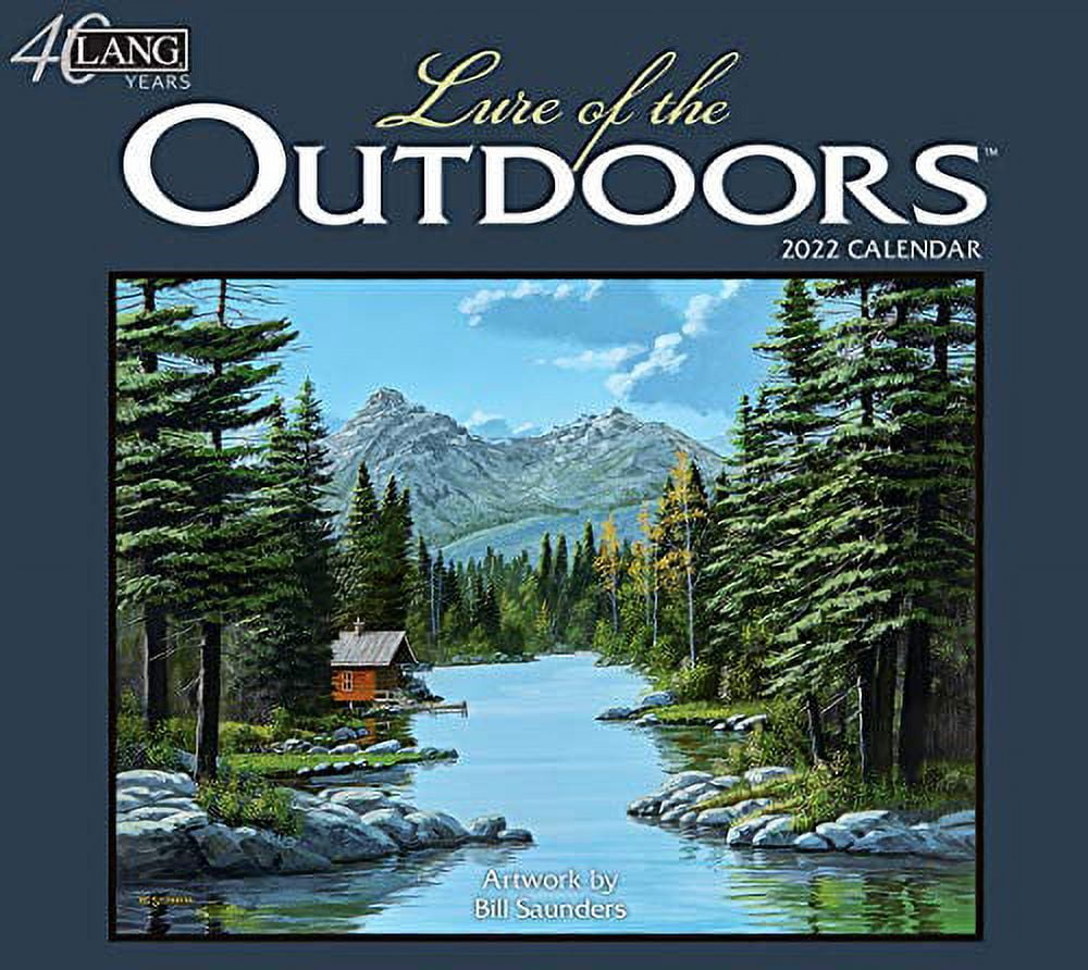 Lang Lure of The Outdoors 2022 Wall Calendar (22991001929)