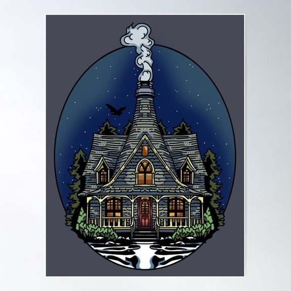 Lang May Yer Lum Reek Poster Wall Art, Modern Wall Decor For Living Room Bedroom, 8x12 UNFRAMED