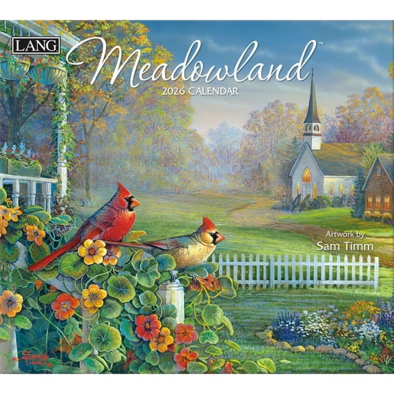 Lang Brands, Meadowland 2026 Wall Calendar by Sam Timm