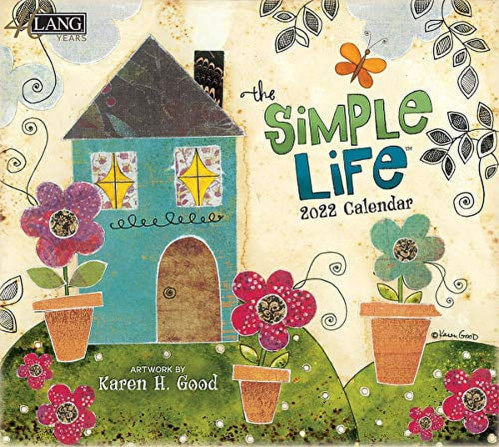 Lang Simple Life 2022 Wall Calendar (22991001879)