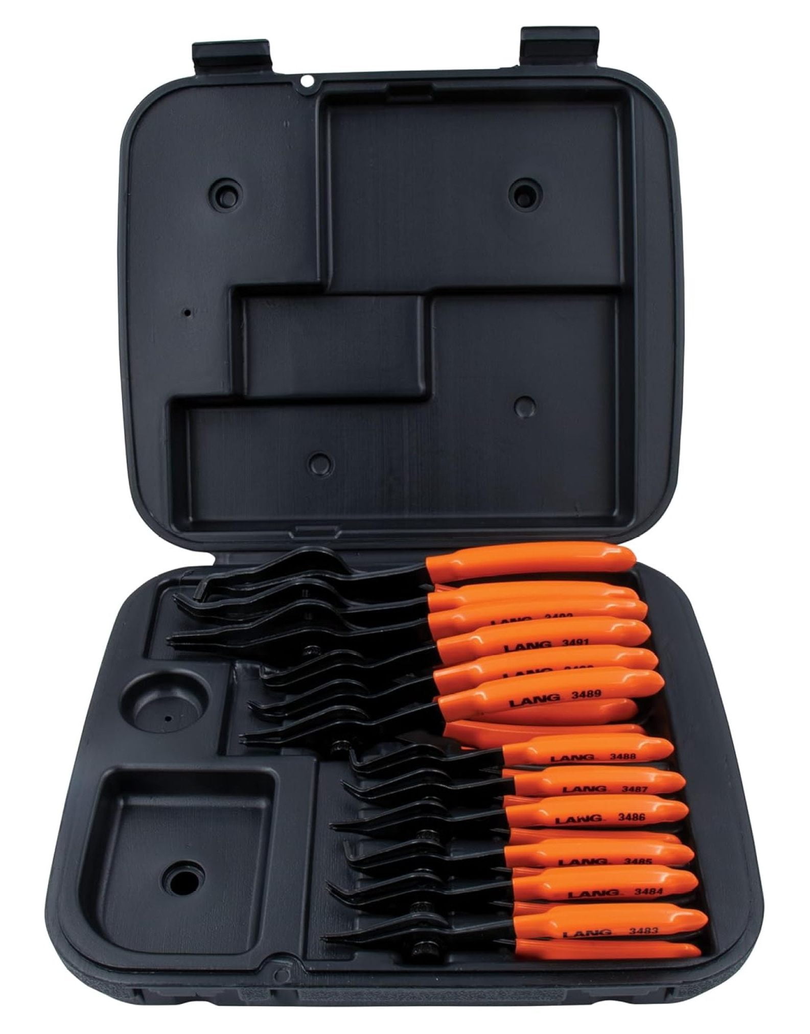 Lang Tools (3495) 12-Piece Fixed Tip Combination Internal/External Snap ...