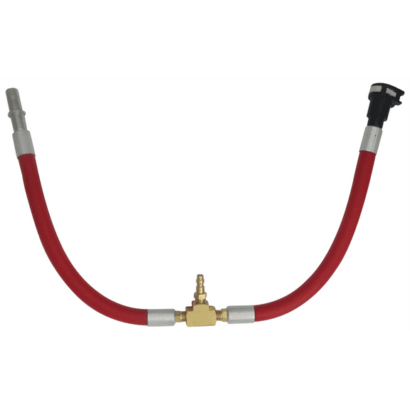 Lang Tools 74475 Fuel Lift Pump Pressure Test Hose For Ford 6.7L Diesel Works With TU 32 4 Fuel Pressure Kit Heavy Duty Hose Quick Coupler Connect Disconnect 1 Year Warranty