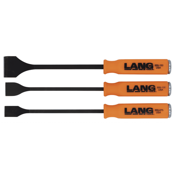 Lang Tools 855-3ST 3 Piece Gasket Scraper Set 3/4"-1"-1-1/2"