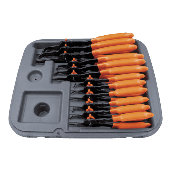 Lang Tools (Kastar) 3595 - 12-Pc. Combination Internal/External Snap Ring Plier Set