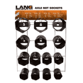 thumbnail image 1 of Lang Tools (Kastar) 1290 - 14-Piece Axle Nut Display, 1 of 3