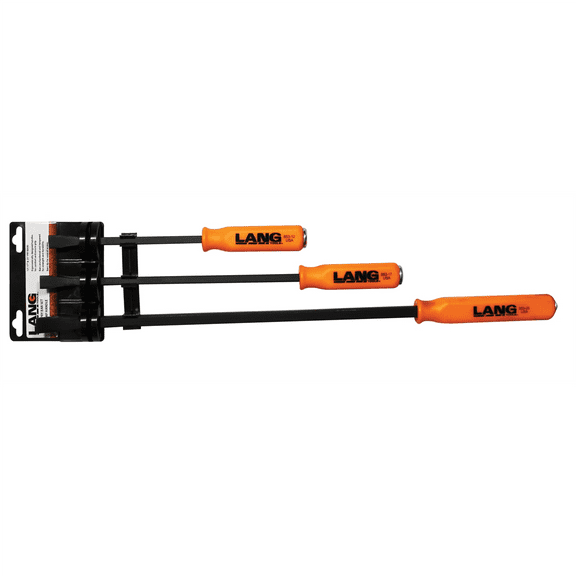 Lang Tools (Kastar) 3 pc Curved Pry Bar Set