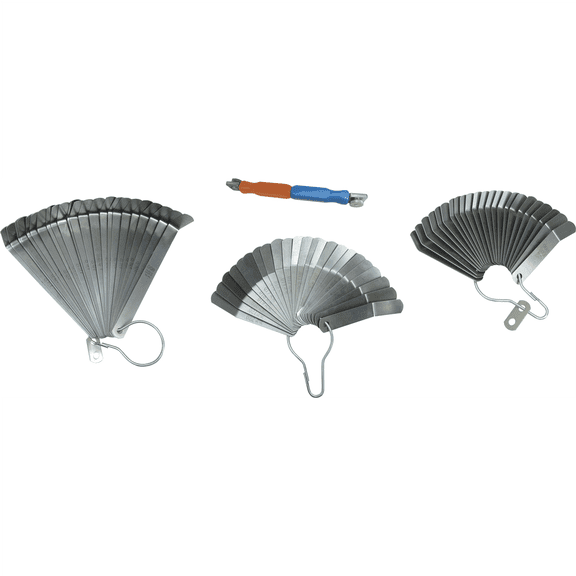 Lang Tools (Kastar) 3079 - Master Feeler Gauge Set for H.D. Truck Valve Adj.