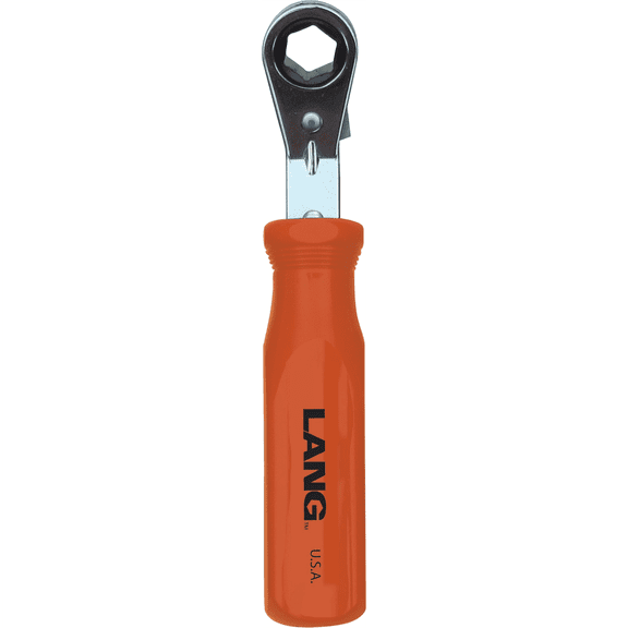 Lang Tools (Kastar) VSW-18 - H.D. Truck Valve Stem Ratchet Wrench - 9/16"