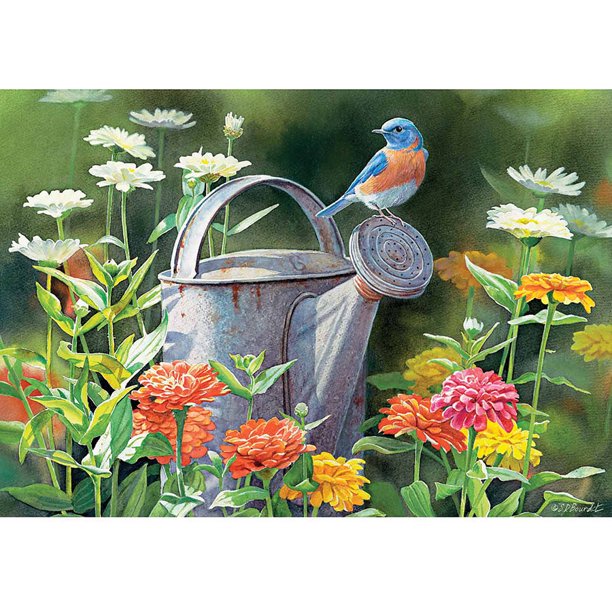 Lang Watering Flowers Petite Note Cards