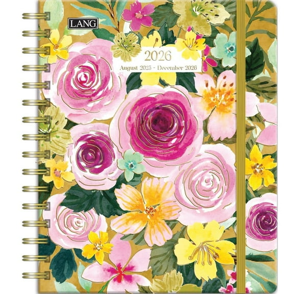 Lang Companies, Wild At Heart Deluxe 2026 Planner, 8.25'' X 9.5'', Weekly Calendar with Stapled Binding