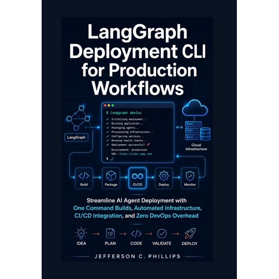 LangGraph Deployment CLI for Production Workflows: Streamline AI Agent Deployment with One Command Builds, Automated Inf, (Paperback)