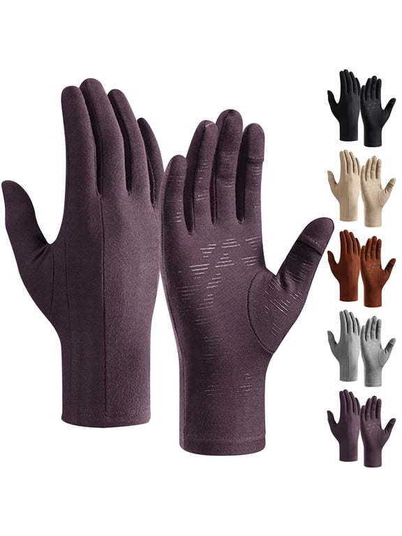 Winter Gloves Men Women, Waterproof Windproof Thermal Touch Screen with Non-Slip Grip and Warm Lining Cold Weather