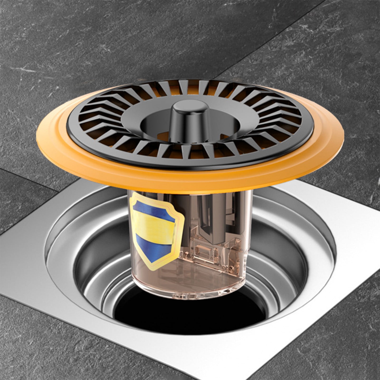 LangPing Drains Backflow Preventer, OneWay Drain Valve for Shower Floor, Effective Sewer Core