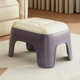 thumbnail image 1 of LangPing Home Plastic Small Stool, Thickened Short Stool for Living Room or Bathroom, Stacking Small Stools, Compact and Versatile, Perfect for Kids and Guests, 1 of 5