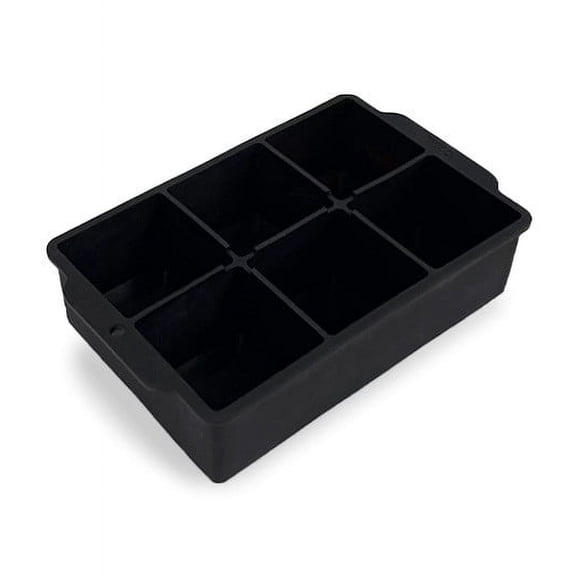 Yorkspred Ice Cube Trays, 6-Cell Ice Tray with Lid, Summer Ice Mould, Ice Box for Freezing Ice Cubes at Home, Ice Bucket