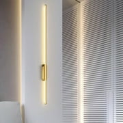LangPing Modern Led Wall Lights Indoor Usb-C Plug In Wall Lights Long Strip Lamp