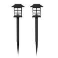 thumbnail image 1 of LangPing Outdoor Garden Glass Stainless Steel LED Solar Lights 2PC Waterproof Yard Lamp Solar Powered Landscape Pathway Lighting for Patio Walkway Driveway, 1 of 1