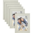 thumbnail image 1 of Langdon House 5x7 Almond White Picture Frames, Contemporary Style, 6 Pack, Richland Collection (US Company), 1 of 6
