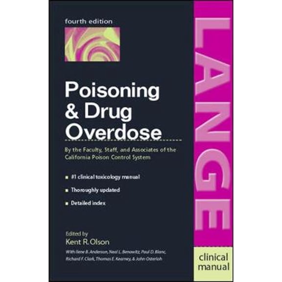 Pre-Owned Poisoning & Drug Overdose (Paperback) 0838581722 9780838581728