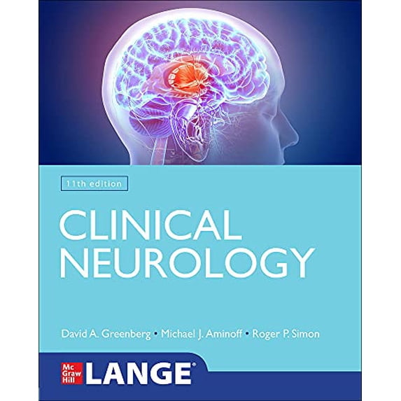 Pre-Owned Lange Clinical Neurology, 11th Edition (Paperback 9781260458350) by David Greenberg, Michael Aminoff, Roger Simon