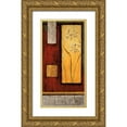 thumbnail image 1 of Lange, Erin 11x18 Gold Ornate Wood Framed with Double Matting Museum Art Print Titled - Delicate Balance I, 1 of 4