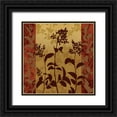 thumbnail image 1 of Lange, Erin 12x12 Black Ornate Wood Framed with Double Matting Museum Art Print Titled - Habitat I, 1 of 4