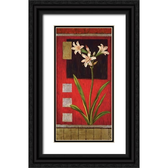 Lange, Erin 18x32 Black Ornate Wood Framed with Double Matting Museum Art Print Titled - In the Moment II