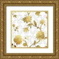 thumbnail image 1 of Lange, Erin 20x20 Gold Ornate Wood Framed with Double Matting Museum Art Print Titled - Golden Silhouette II, 1 of 4