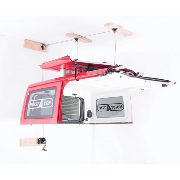 Lange Originals Crank Hoist-A-Top for 4 Door JL Jeep Wranglers 2018 Hardtop Removal System