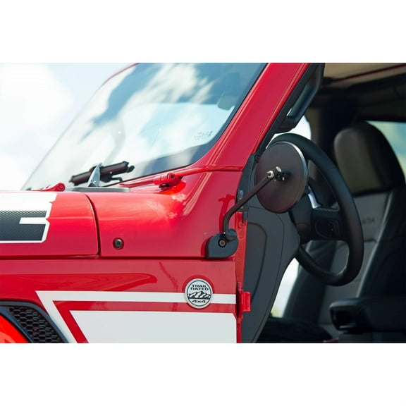 Lange Originals | Coyote Mirror | Compatible with Jeep Wrangler & Gladiator | Quick Removal Replacement Mirrors