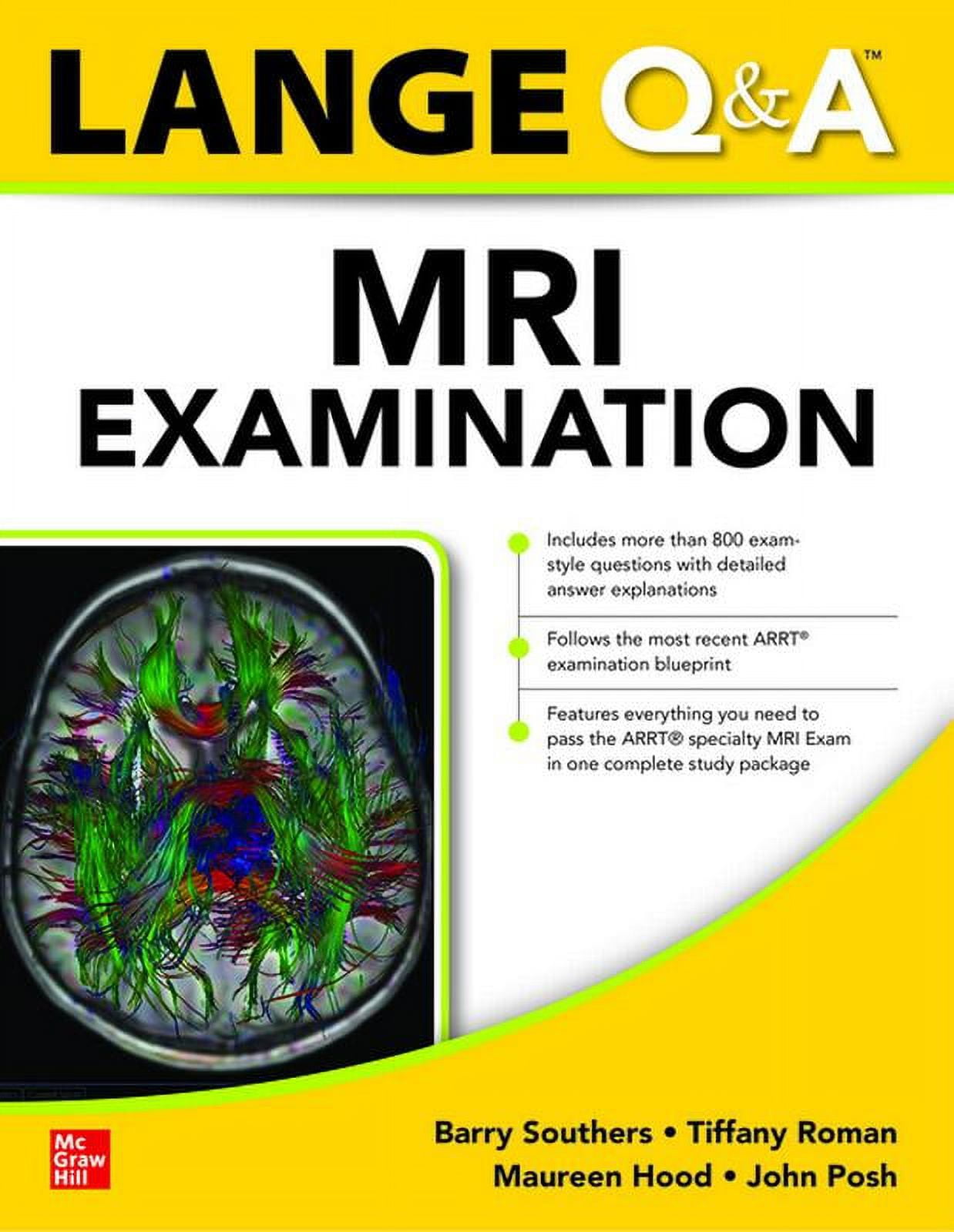 Lange Q&A MRI Examination, (Paperback) - Walmart.com