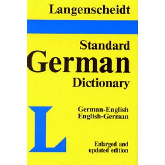 Pre-Owned Langenscheidt's Standard German Dictionary: German-English / English-German (German Edition) (Vinyl Bound) 0887290434 9780887290435