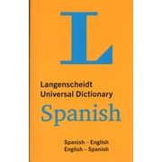 Langenscheidt Universal Dictionary Spanish Paperback