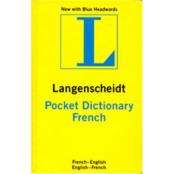 Pre-Owned Langenscheidt French Pocket Dictionary: French/English/English/French (French and English Edition) (Vinyl Bound) 1585734713 9781585734719