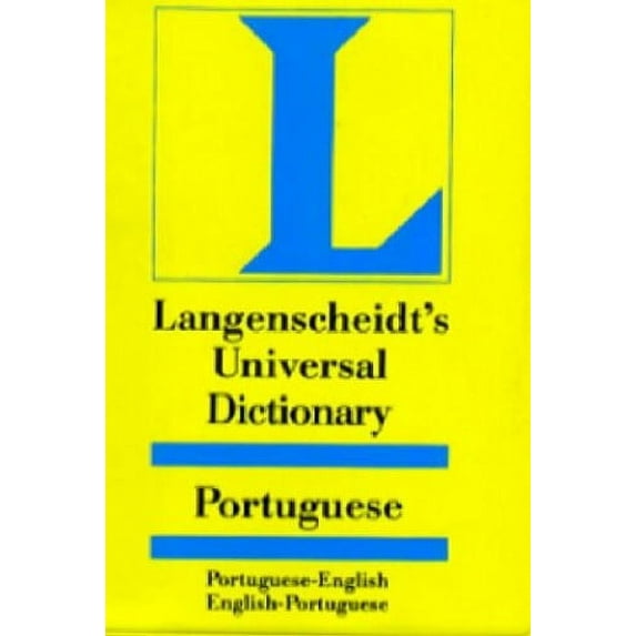 Pre-Owned Langenscheidt's Universal Portuguese Dictionary : English-Portuguese/Portuguese-English (Paperback) 0887291643 9780887291647