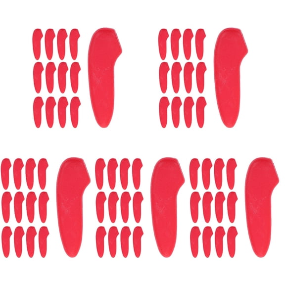 Langeriy 200 Pcs Cutter Tip Sleeves Plastic Knives Tip Covers Vibrant Cutter Covers Practical Knives Sleeves