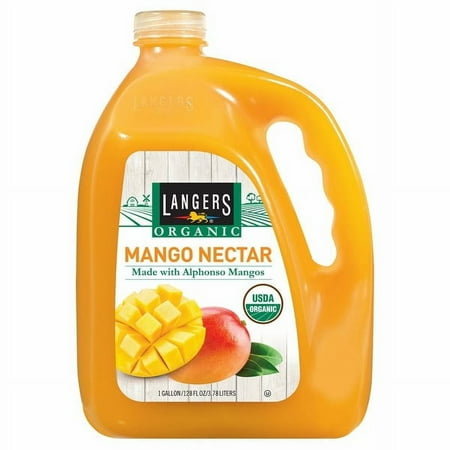 Langers Organic Mango Nectar, 128 fl oz