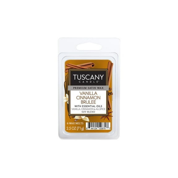 Langley Empire Candle Fragrance Bars, 2.5-Ounce, Vanilla Cinnamon Brulee