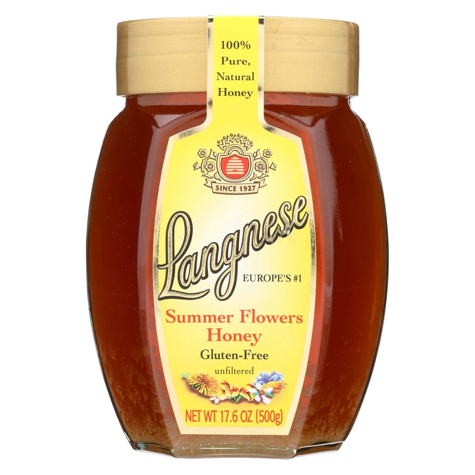 Langnese - Summer Flowers Honey - 17.6 OZ, Case of 10