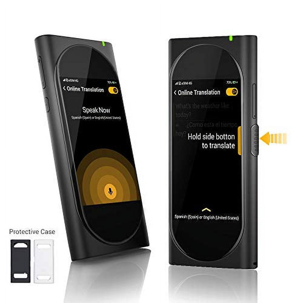 Langogo Genesis 2in1 AI Translator Device and Voice Recorder