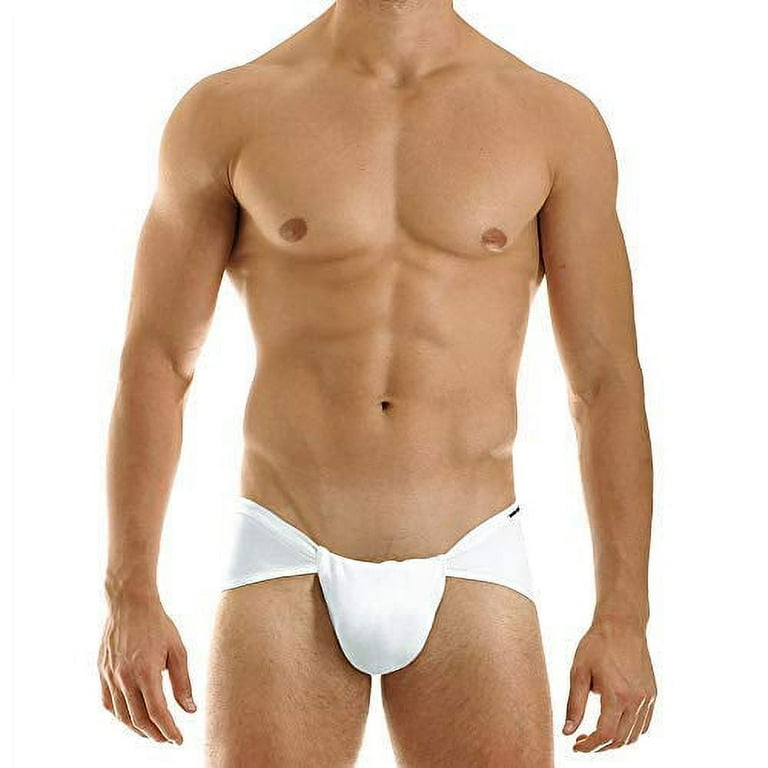 SPENCA Men s Langot Underwear Briefs for Gym Back Support 100 Cotton Fabric XL White Walmart