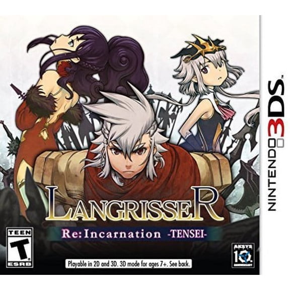 Langrisser: Reincarnation Tensei Aksys Games Nintendo 3DS 853736006033